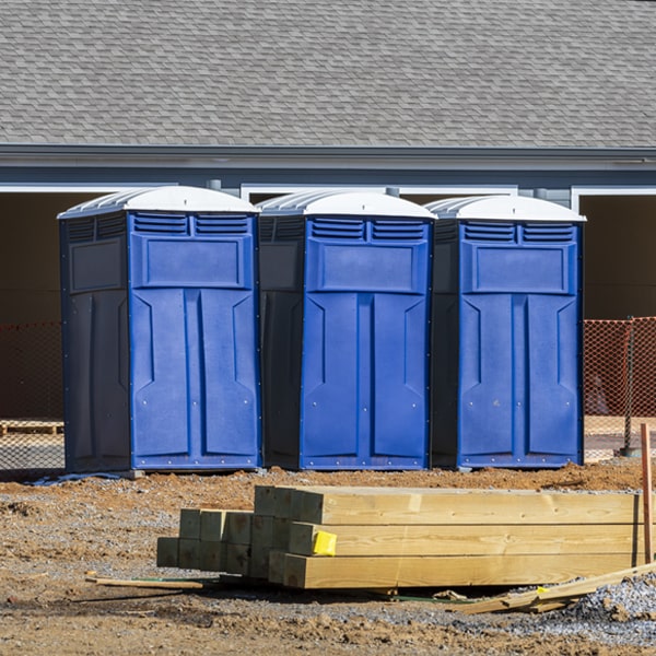 how can i report damages or issues with the porta potties during my rental period in Uledi